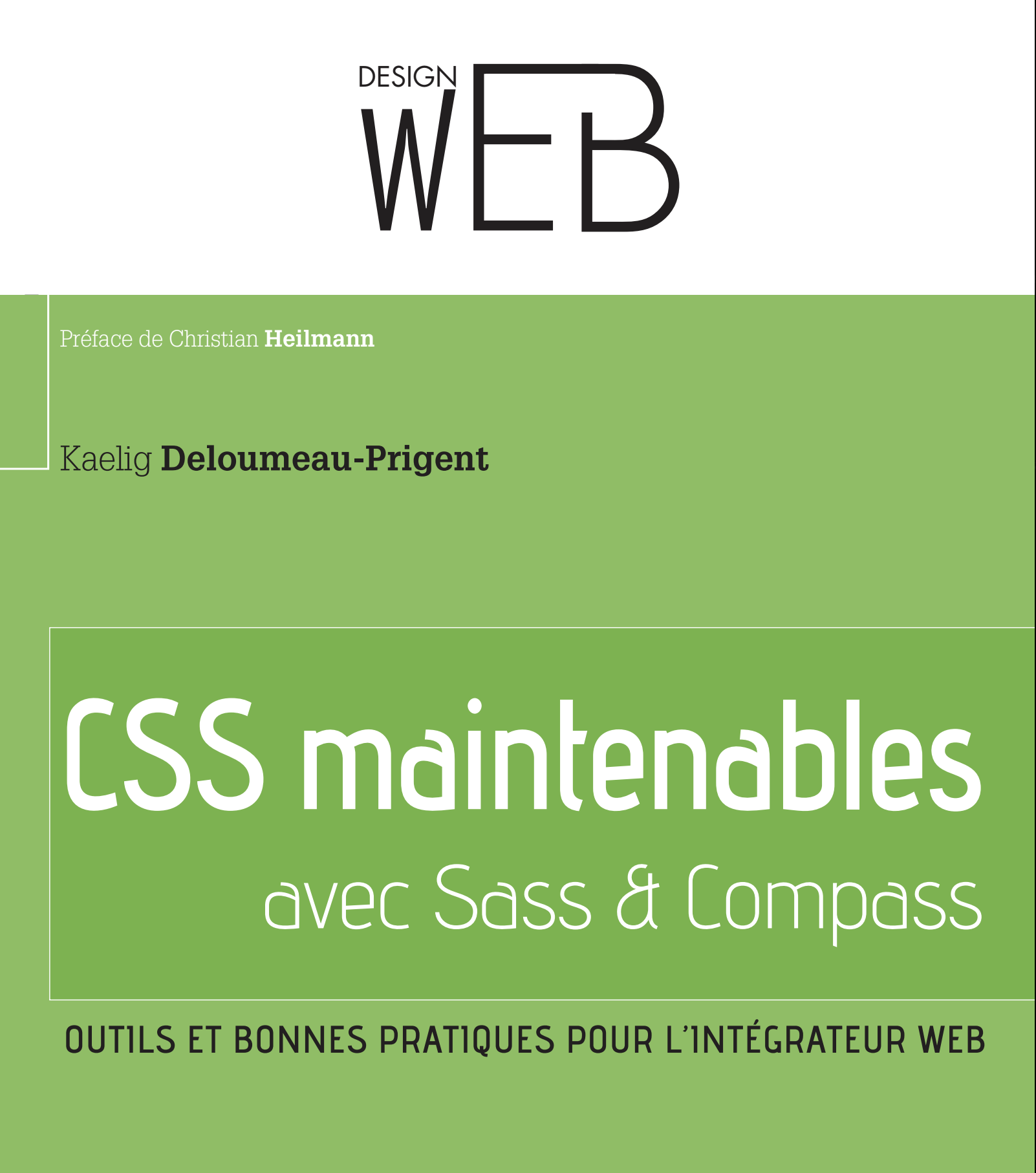 My book, CSS maintenables avec Sass & Compass